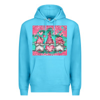 Ocean Blue valentines day gnomes Premium Hoodie - Jasminsmagicworld