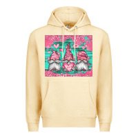 Pina Colada valentines day gnomes Premium Hoodie - Jasminsmagicworld