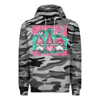 Slate Camo valentines day gnomes Premium Hoodie - Jasminsmagicworld