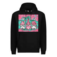 Black valentines day gnomes Premium Hoodie - Jasminsmagicworld
