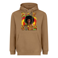 Toasted Coconut black queen Heavyweight Hoodie - Zillion Design Studio