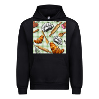 Black chef tools seamless pattern Urban Hoodie - BundleAndBundleShop