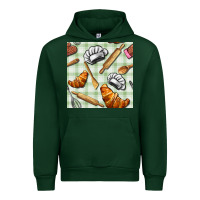 Forest Green chef tools seamless pattern Urban Hoodie - BundleAndBundleShop