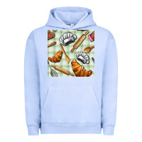 Pigment Grape Ice chef tools seamless pattern Urban Hoodie - BundleAndBundleShop