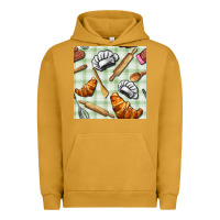 Pigment Peanut Butter chef tools seamless pattern Urban Hoodie - BundleAndBundleShop