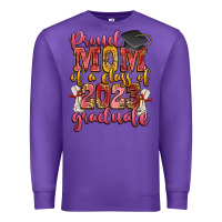 Purple proud mom of a class of 2023 graduate Premium Sweatshirt - Zillion Design Studio