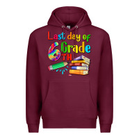 Burgundy last day of sixth grade Premium Hoodie - Artiststas