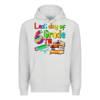 Dove Grey last day of sixth grade Premium Hoodie - Artiststas