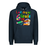 Navy last day of sixth grade Premium Hoodie - Artiststas