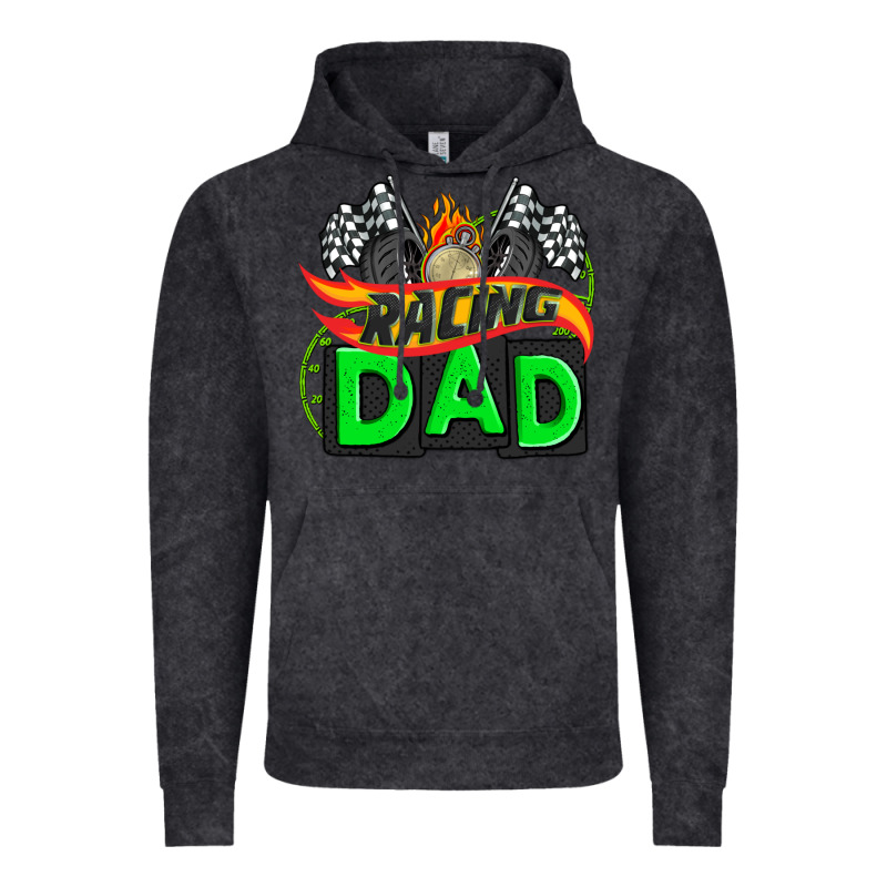 Racing Dad With Racing  Equipment Vintage Hoodie by AdoDesignShop | Teevron
