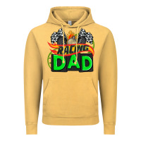 Vintage Mustard racing dad with racing  equipment Vintage Hoodie - AdoDesignShop