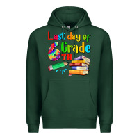 Sports Green last day of sixth grade Premium Hoodie - Artiststas