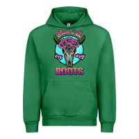 Emerald blame it all on my roots white Urban Hoodie - JahusDesignShop