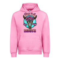 Fuchsia Pink blame it all on my roots white Urban Hoodie - JahusDesignShop