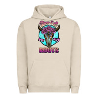 Pigment French Oak blame it all on my roots white Urban Hoodie - JahusDesignShop