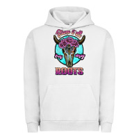 Pigment Lunar Rock blame it all on my roots white Urban Hoodie - JahusDesignShop