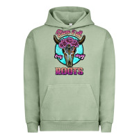 Pigment Oil Green blame it all on my roots white Urban Hoodie - JahusDesignShop