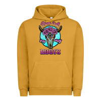 Pigment Peanut Butter blame it all on my roots white Urban Hoodie - JahusDesignShop