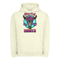 Pigment Pistachio blame it all on my roots white Urban Hoodie - JahusDesignShop