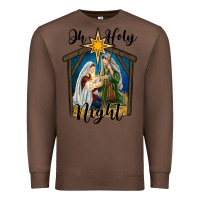 Chestnut oh holy night holy family Premium Sweatshirt - RanaPortraitStore