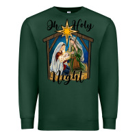 Sports Green oh holy night holy family Premium Sweatshirt - RanaPortraitStore