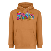 Meerkat cowgirl coffee cups Heavyweight Hoodie - texasbilliewilder
