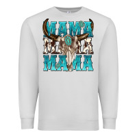 Dove Grey mama mama mama Premium Sweatshirt - texasbilliewilder