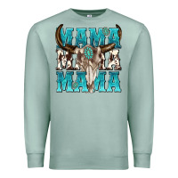 Seafoam mama mama mama Premium Sweatshirt - texasbilliewilder