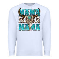 White mama mama mama Premium Sweatshirt - texasbilliewilder