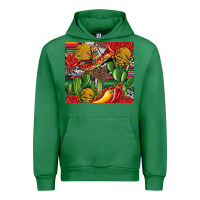 Emerald mexican cacti Urban Hoodie - Artiststas