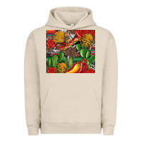 Pigment French Oak mexican cacti Urban Hoodie - Artiststas
