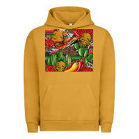 Pigment Peanut Butter mexican cacti Urban Hoodie - Artiststas