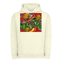 Pigment Pistachio mexican cacti Urban Hoodie - Artiststas
