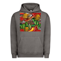 Pigment Tornado mexican cacti Urban Hoodie - Artiststas