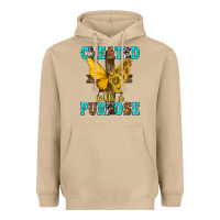 Mushroom created with a purpose Heavyweight Hoodie - texasbilliewilder
