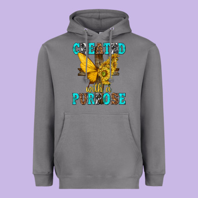 Heavyweight Hoodie created with a purpose