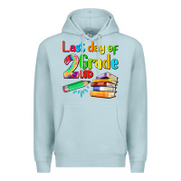 Blue Mist last day of second grade Premium Hoodie - Artiststas
