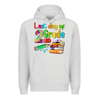 Dove Grey last day of second grade Premium Hoodie - Artiststas