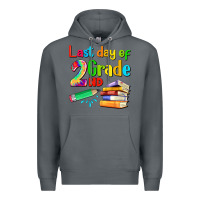 Rock last day of second grade Premium Hoodie - Artiststas