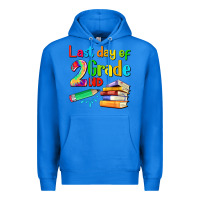 True Royal last day of second grade Premium Hoodie - Artiststas