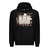 Black cowhide frames backround 3 Premium Hoodie - RanaPortraitStore