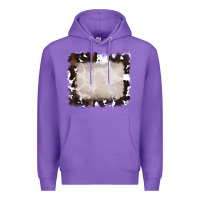 Purple cowhide frames backround 3 Premium Hoodie - RanaPortraitStore