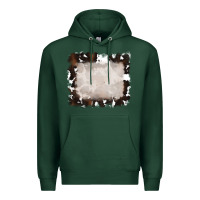 Sports Green cowhide frames backround 3 Premium Hoodie - RanaPortraitStore