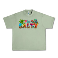 Oil Green be salty Urban Heavy Tee - Artiststas