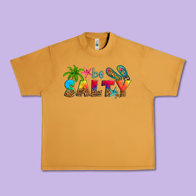 Be Salty Urban Heavy Tee Designed By Artiststas