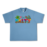 Pebble Blue be salty Urban Heavy Tee - Artiststas