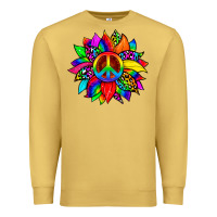 Antique Gold pride sunflower Premium Sweatshirt - Zillion Design Studio