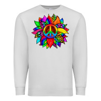Dove Grey pride sunflower Premium Sweatshirt - Zillion Design Studio