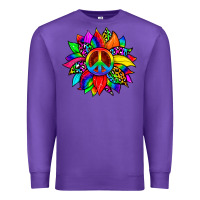Purple pride sunflower Premium Sweatshirt - Zillion Design Studio