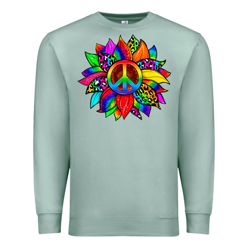 Pride Sunflower Premium Sweatshirt by Zillion Design Studio | Teevron